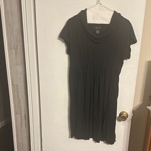 BCBGMaxAzria Black Cowl Neck Tunic
